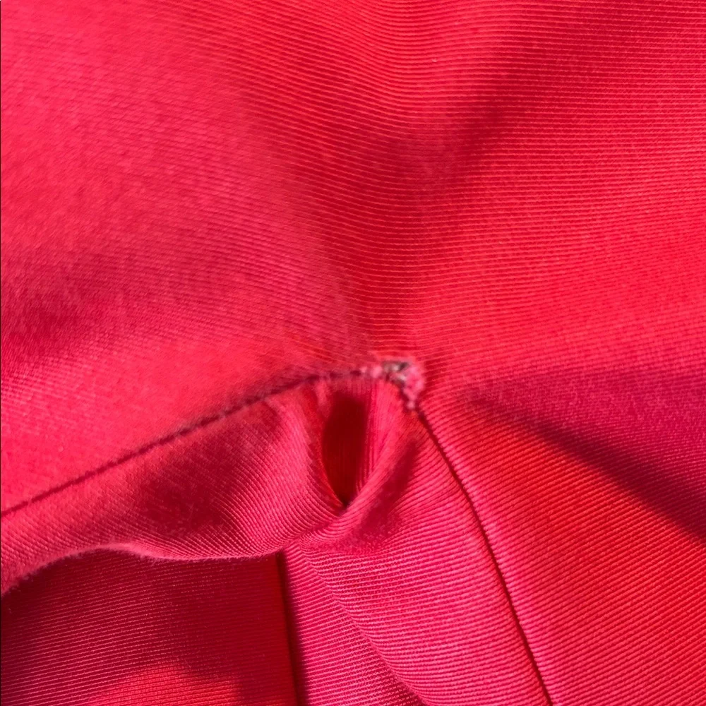 Kate Spade Dorothy Kendall lightweight Salmon Pink Spring jacket Bow coat - Picture 7 of 7